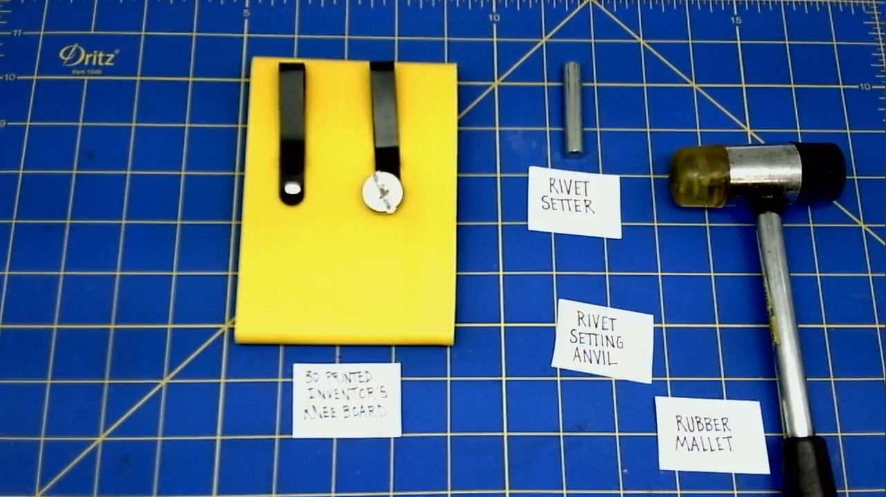 Put the anvil in place